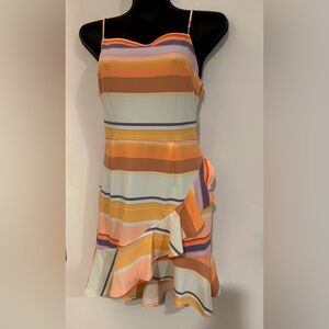 Striped Block Multicolor Dress by Bar lll Paradise Color